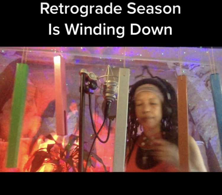 Retrograde Season Winding Down….